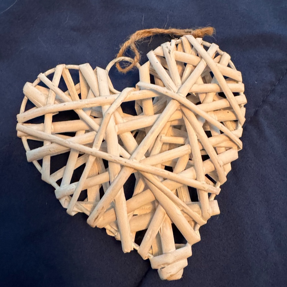 Woven Heart Decor